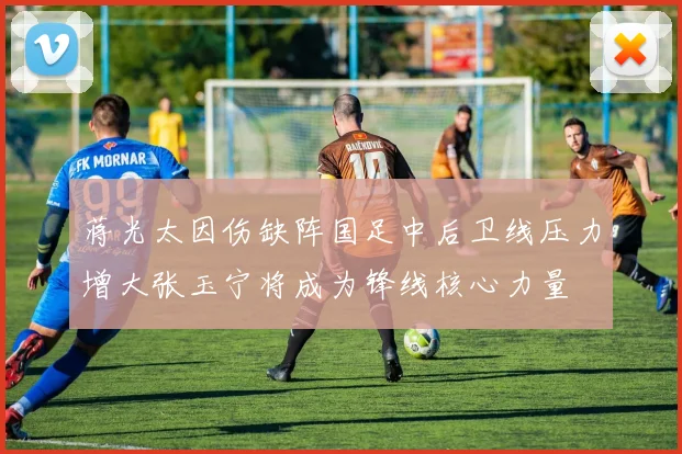 蒋光太因伤缺阵国足中后卫线压力增大张玉宁将成为锋线核心力量